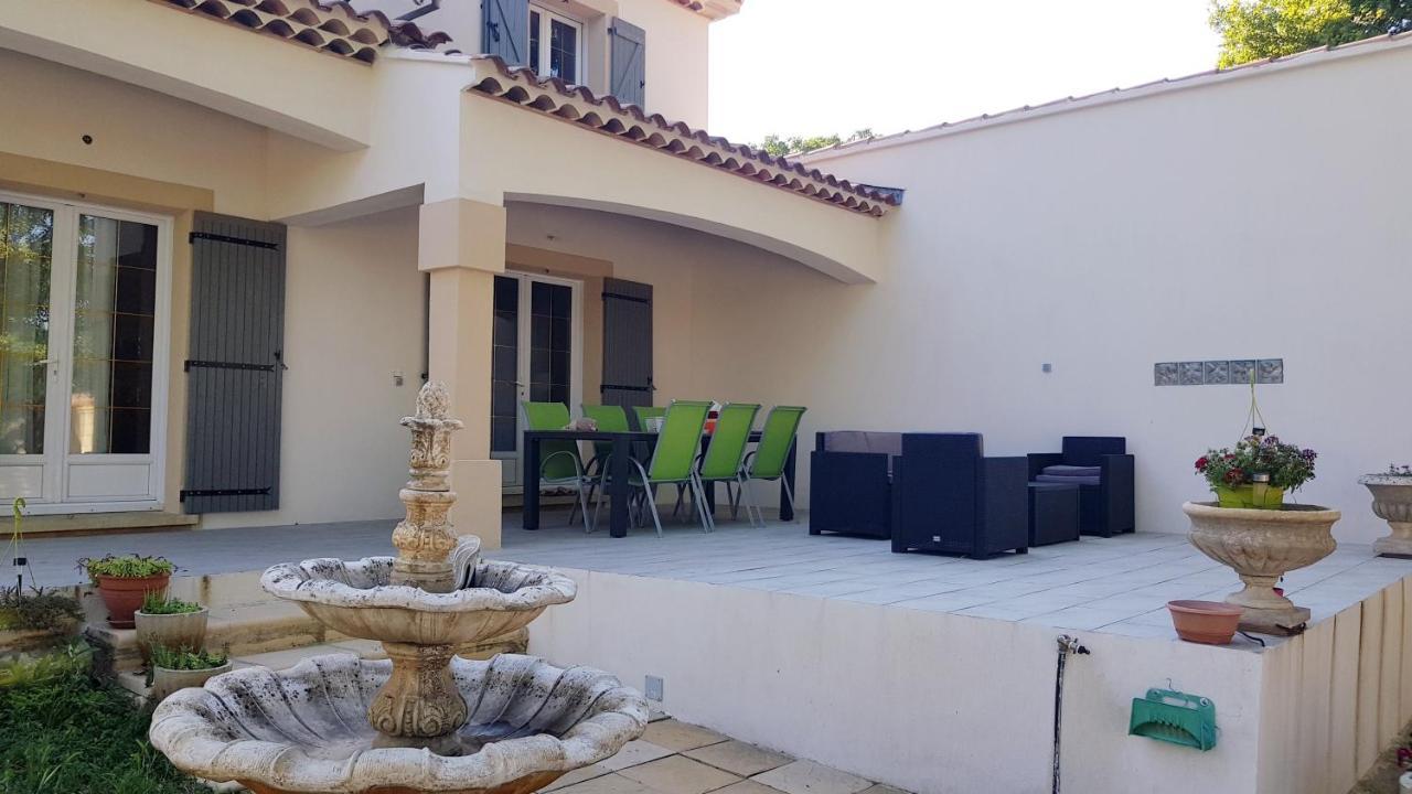 Charmante Maison Climatisee Vedene - Avignon Avec Piscine Luaran gambar