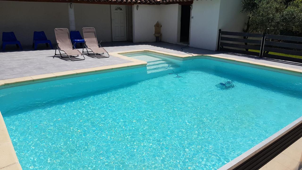 Charmante Maison Climatisee Vedene - Avignon Avec Piscine Luaran gambar
