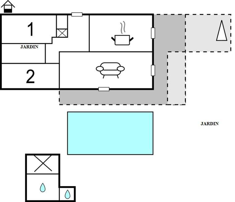 Charmante Maison Climatisee Vedene - Avignon Avec Piscine Luaran gambar